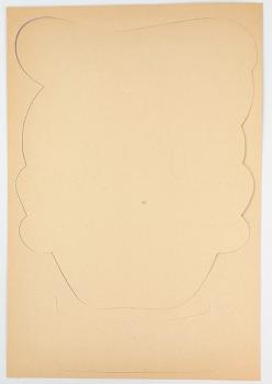 Preview: Micky Maus Beilage aus Heft 6 / 1972 - Faschingsmaske