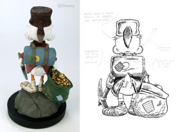 Preview: DON ROSA ONKEL DAGOBERT FIGUR - SCROOGE STATUETTE - LIMITIED & SIGNED