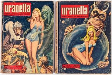2x URANELLA Taschenbuch, Nr. 2 & 3 - Moewig Verlag
