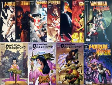 Witchblade Sonderheft 1-7 & Obakemono 1-3 & Witchblade / Wolverine