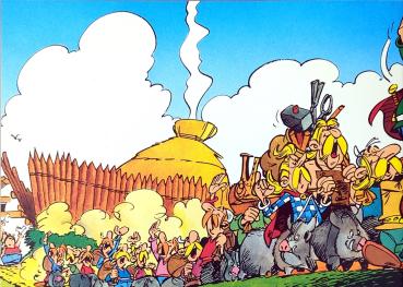 Preview: Quo Vadis - Asterix und Obelix Broschüre aus Pressemappe 1996