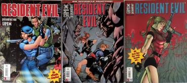 Resident Evil Heft 3, 4, 5 von Gamix - sehr guter Zustand