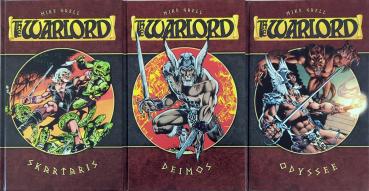 The Warlord Band 1-3 - Hardcover- cross kult von Mike Grell