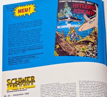 Preview: Schwermetall Comic-Magazin Heft 1-60 , Volksverlag