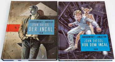 John Difool Incal Gesamtausgabe 1&2 - Der Incal , Vor dem Incal - Ehapa - TOP