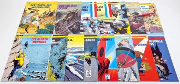 Valhardi & Co Band 1-15, alle 1. Auflage, TOP-Zustand - Carlsen Comics