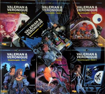 Valerian & Veronique Gesamtausgabe 1-7 komplett - TOP Zustand - Carlsen Verlag