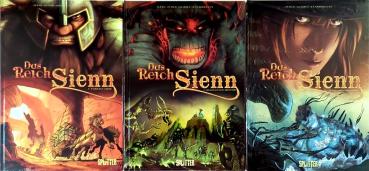 Das Reich Sienn Band 1-3 komplett, alle  Bände noch in OVP - Splitter Verlag
