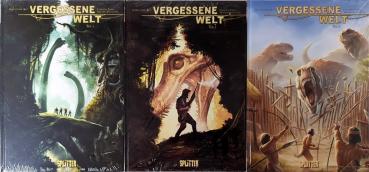 Vergessene Welt Band 1-3 komplett, alle Bände noch in OVP - Splitter Verlag