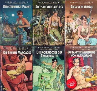 Cyann - Tochter der Sterne Band 1-6 komplett, alle noch in OVP - Splitter Verlag