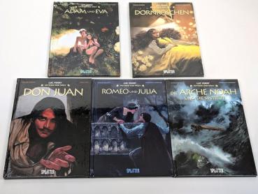 5x Luc Ferry Mythen der Welt - alle Bände OVP - Splitter Verlag