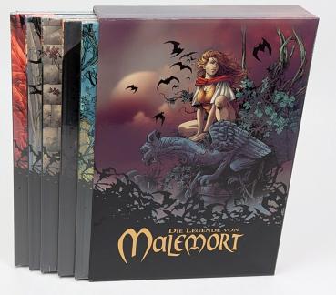 Malemort 1-6 inkl. Schuber - alle Bände OVP - Splitter Verlag