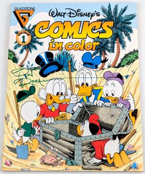 Walt Disney's Comics in Color TPB #1 1998 Gladstone - signed by Don Rosa