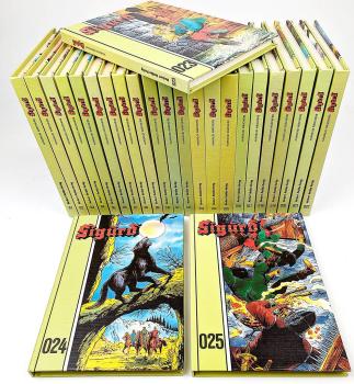 Sigurd Buch grün 1-25 komplett - sehr gut / Z: 1, Hethke