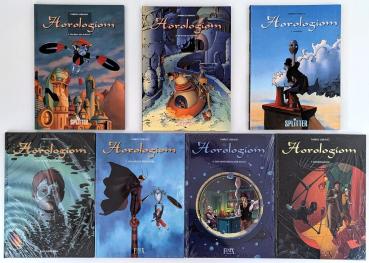 Horologiom Band 1-7,Hardcover  (4 bis 7 noch in OVP) - Splitter & Finix Verlag