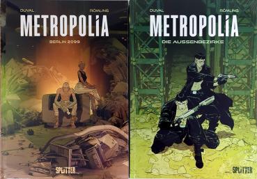 Metropolia Band 1 & 2 - noch in OVP - Splitter Verlag