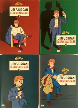 Jeff Jordan Gesamtausgabe Band 1-4 - Ehapa Comic Collection