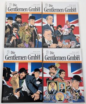 Die Gentlemen GmbH Gesamtausgabe - Band 1-5 (Band 3 fehlt) - Finix Verlag