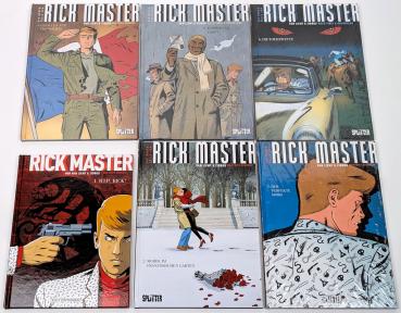 Rick Master - Die neuen Fälle Band 1-6 (4x noch OVP) - Splitter und Kult Verlag