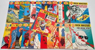 Rick Master Band 1-25 komplett - alle 1. Auflage - Carlsen Verlag