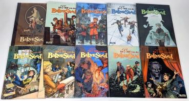 Die Vier von der Baker Street Band 1-9 plus Sonderband, in OVP - Splitter