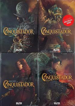 Conquistador Band 1-4 komplett, in OVP - Splitter