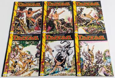 Tarzan Album 1-6 komplett - Hethke Top Collection