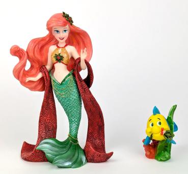 Preview: Weihnachts Arielle mit Fabius Figuren Set, Disney Showcase Enesco 6000818, OVP