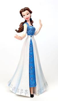 Preview: Belle in blauem Kleid Figur - Couture de Force Haut Couture Enesco 4055793, OVP