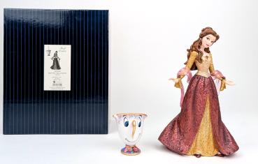Belle und Tassilo / Christmas Belle & Chip Disney Showcase Enesco 4053349, OVP