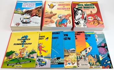 Spirou und Fantasio 1-43 Carlsen – 1. Auflage außer Band 5 und 6 - TOP Zustand