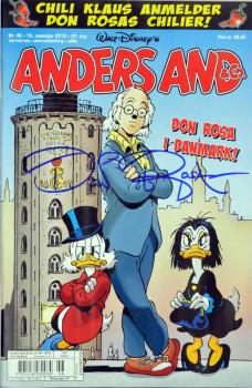 Dänisches Micky Maus signiert von Don Rosa / Anders And & Co. #46 signed by Don