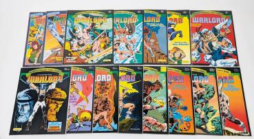 15x Warlord Comics - alle Ausgaben aus den Großen Phantastic-Comics - Ehapa