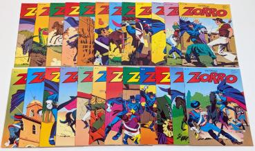Zorro Heft 1979-1981 24 Hefte komplett - erschienen bei Ehapa 1979-1981, Z: 1