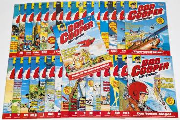 Dan Cooper Heft 1-33 komplett, Zustand sehr gut / Z: 1 - Bastei Verlag