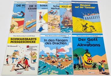 Pirat Schwarzbart 1-9 komplett, Z: 1 Feest Verlag