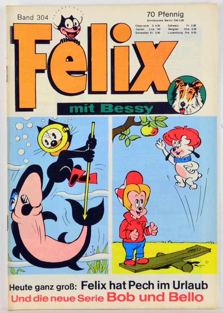 Comic und Spielzeug - Felix Heft Nr. 304 - Z: 1- , Bastei Verlag