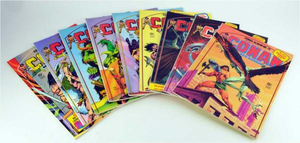 Zur Auswahl: Conan Comic Album Band 1 - 10 Condor