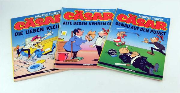 Zur Auswahl: Cäsar Band 1 - 3 Tillieux Comicplus