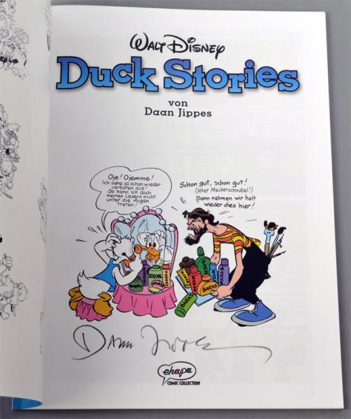 Walt Disney Duck Stories Band 2 von Dan Jippes , handsigniert , Ehapa
