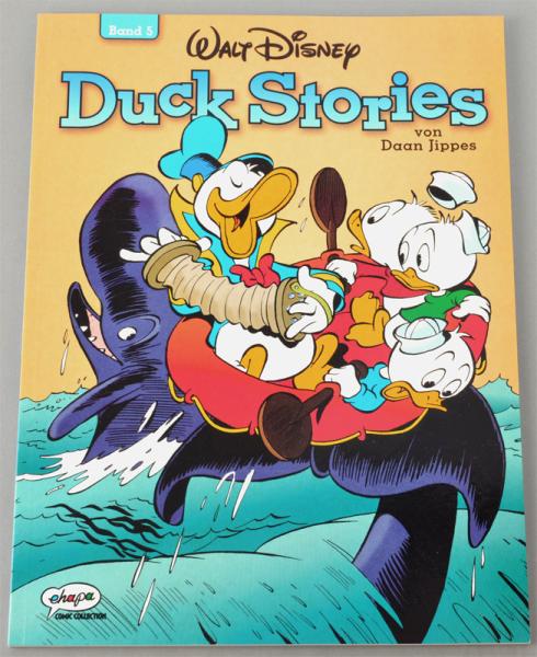 Walt Disney Duck Stories Band 5 von Dan Jippes , handsigniert , Ehapa