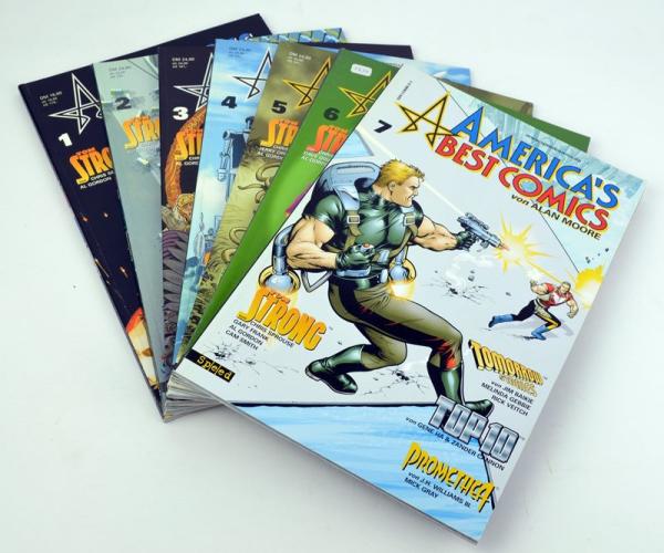 America's Best Comics 1 - 7 Alan Moore Tilsner Speed Comics