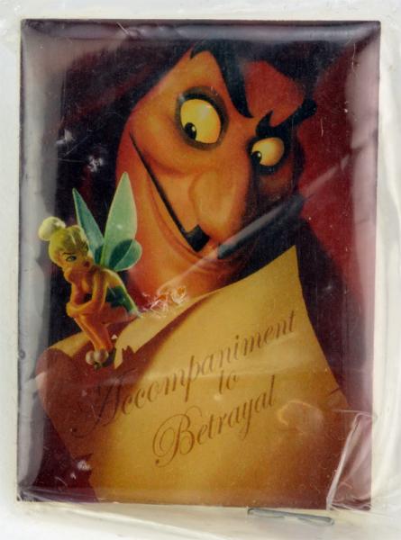 WDCC Pin - Tinker Bell & Captain Hook - Accompaniment to Betrayal
