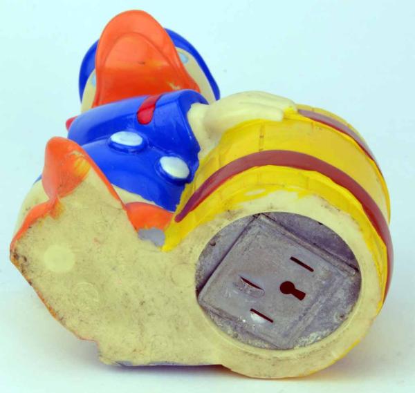 Donald Duck, Original Heimo Spardose, 14,5cm hoch