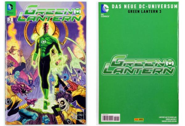 Green Lantern # 3 , Variant Cover Edition , limitiert auf 99 Exemplare