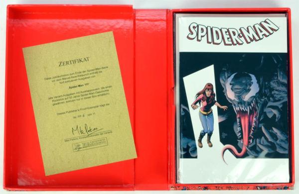 Marvel Spider-Man 111 Jubiläumsbox  - Publishers Proof
