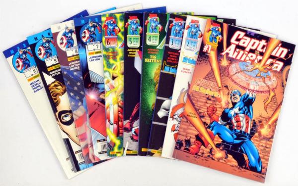 Captain America TPB # 1-11 ohne 10 - Marvel Panini 2001-2002 -  TOP