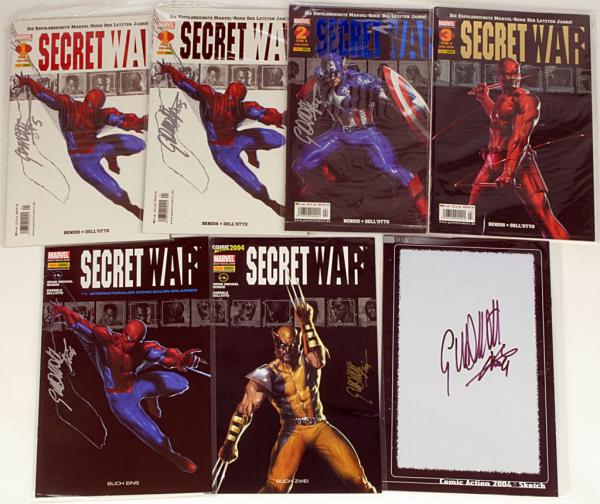 Secret War - signiert - Marvel Panini - zur Auswahl