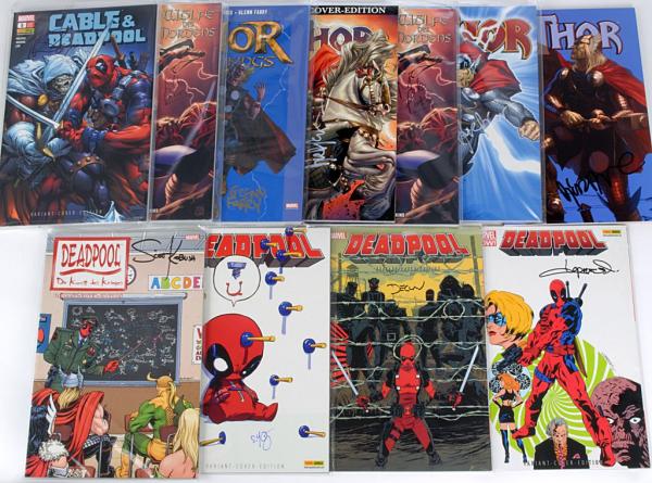 Thor Deadpool - signiert - zT Variant Cover - Marvel Panini - zur Auswahl