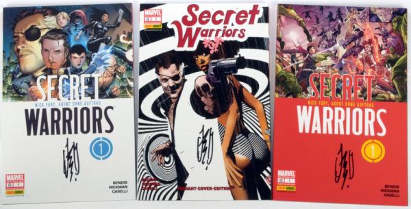 Secret Warriors 1 - signiert - zT Variant - Marvel Panini - zur Auswahl